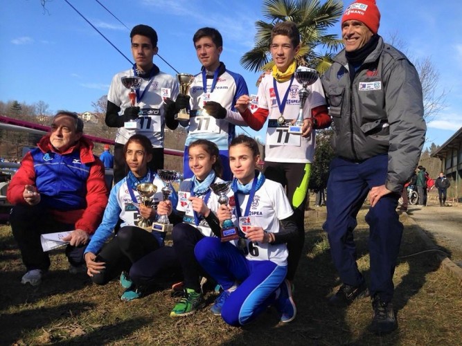 Doppietta d'oro nei cadetti al Festival delle Staffette di Cross di Masserano